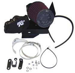 K&N 57i-2502 Спортивна Система впуску для FORD FOCUS RS 2.0 L L4;2002-2004 (150мм х 10мм) Photo-0