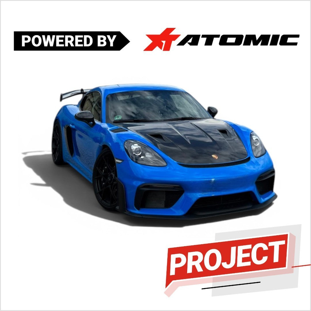 Porsche 718 Cayman GT4RS Blue: Безкомпромісна механічна еволюція