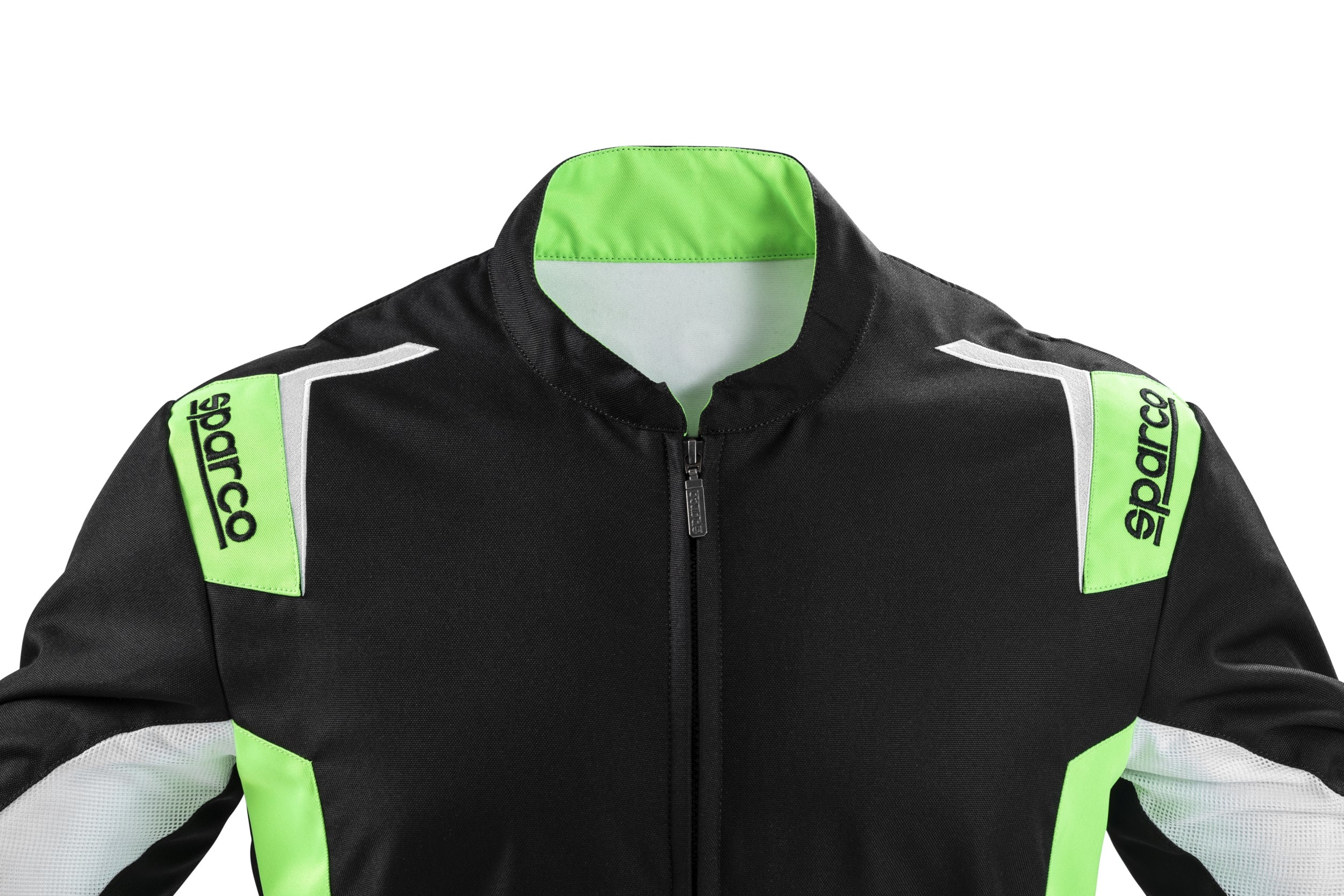 SPARCO 002342NRVF5XXL Костюм для картингу THUNDER, CIK, чорний/зелений, розмір XXL Photo-3 