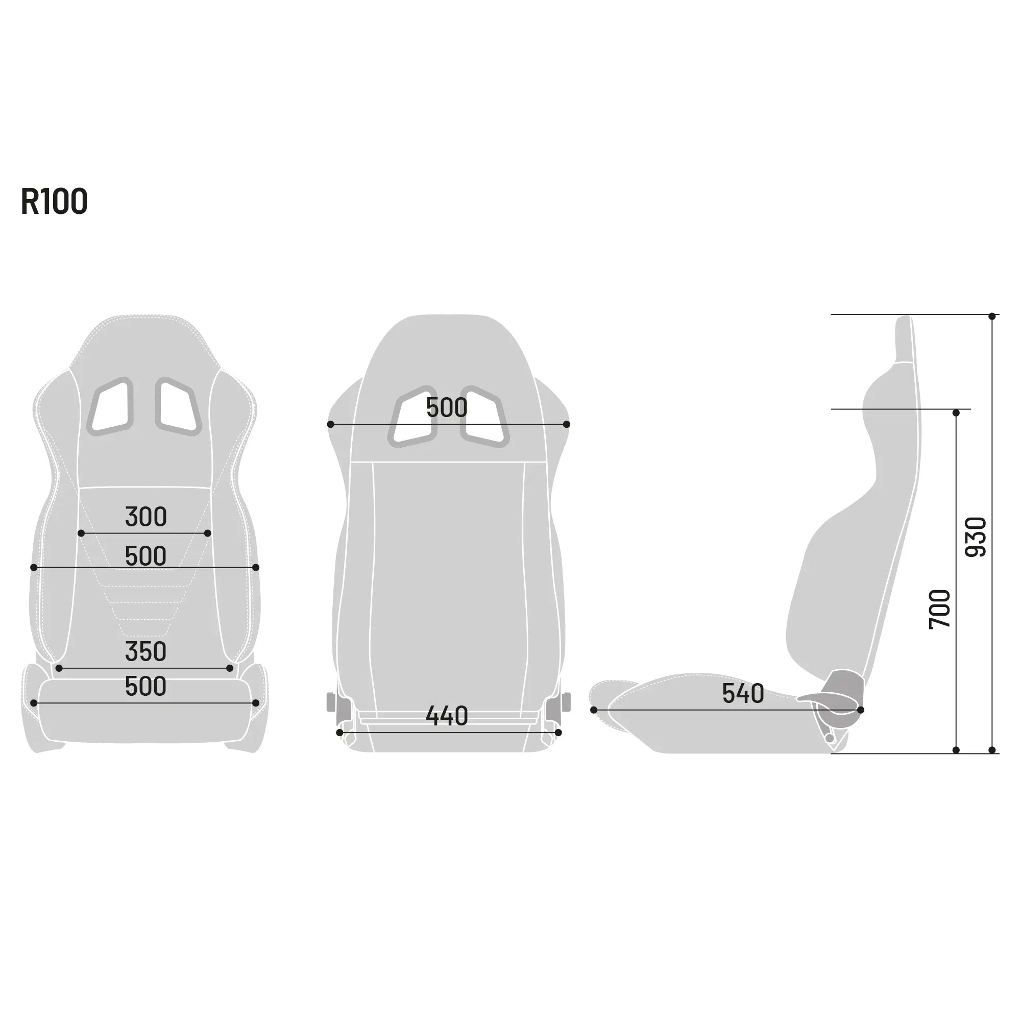 SPARCO 009014mrnr крісло / сидіння (Тюнінг) R100 MARTINI RACING MY2022, чорний Photo-4 