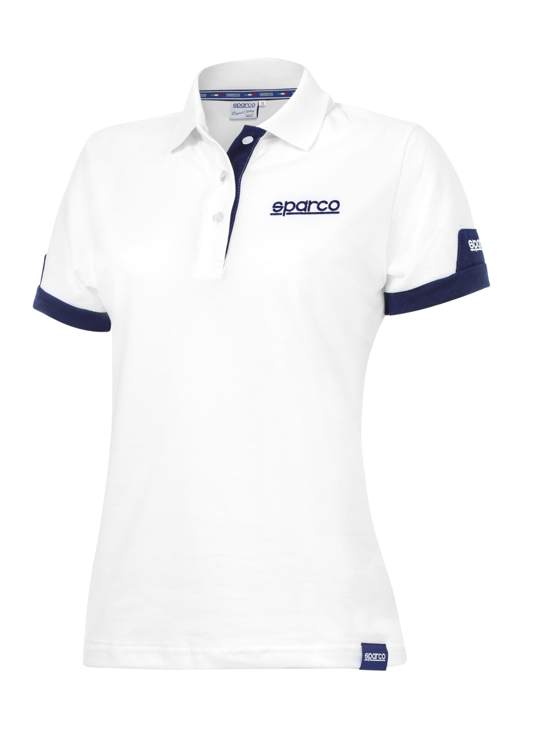 SPARCO 01323BI2M Поло жіноче CORPORATE, біле, р-р M Photo-0 
