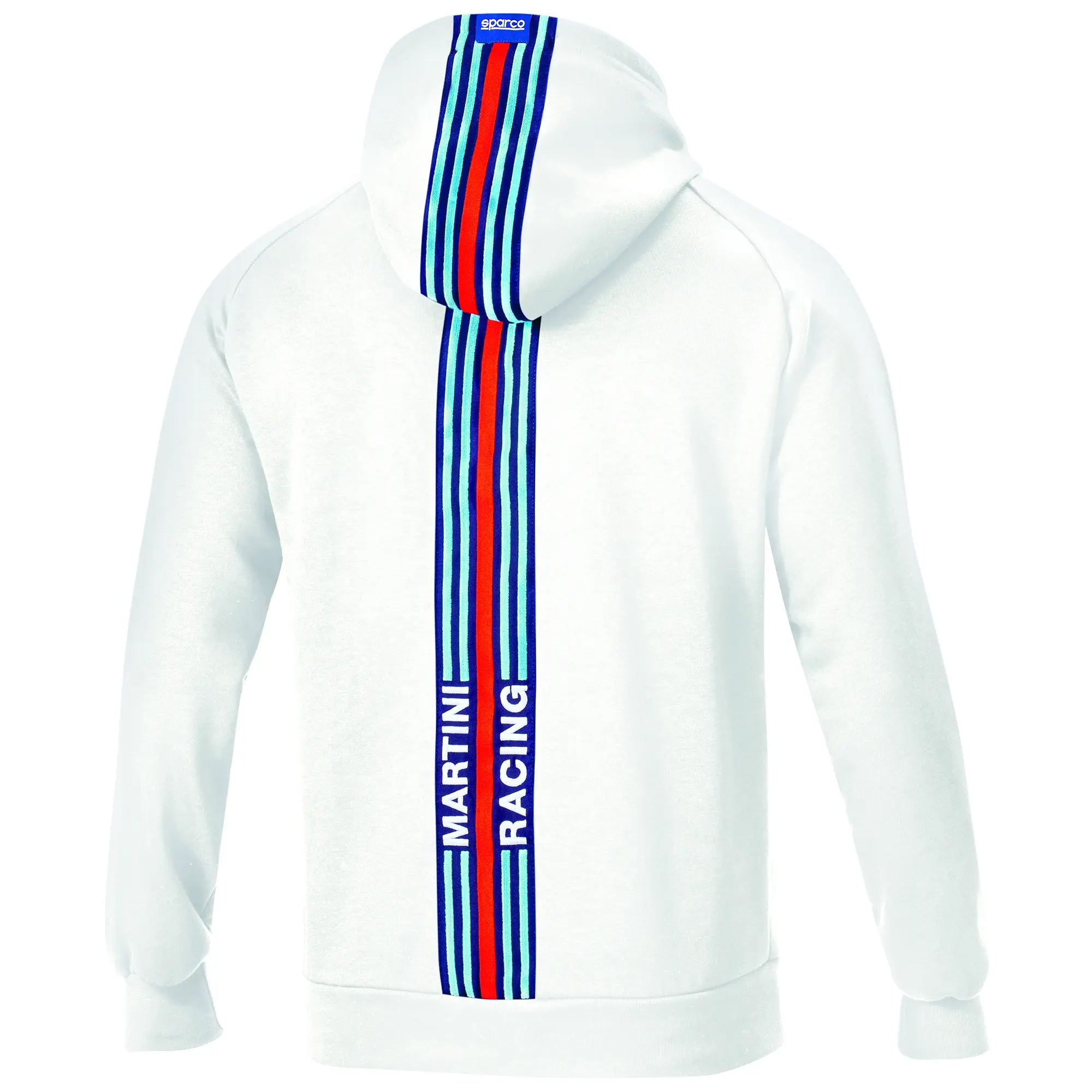 SPARCO 01340MRBI4XL Худі BIG STRIPES MARTINI RACING, біле, р-р XL Photo-1 