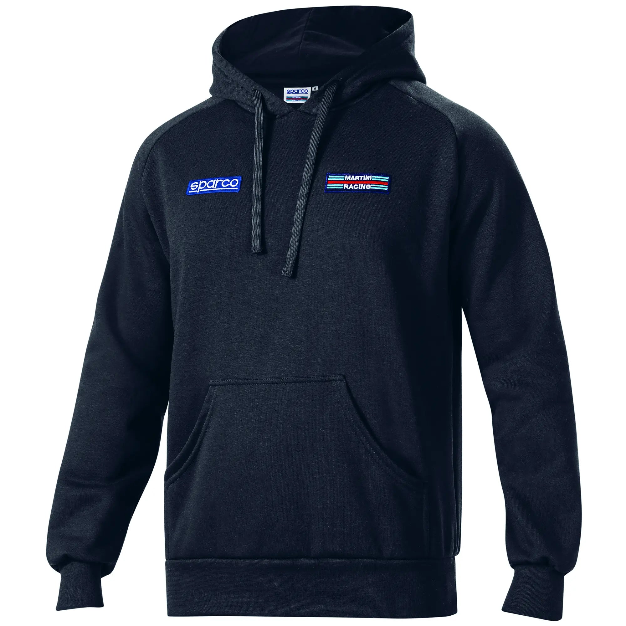 SPARCO 01340MRNR4XL Худі BIG STRIPES MARTINI RACING, чорне, р-р XL Photo-1 