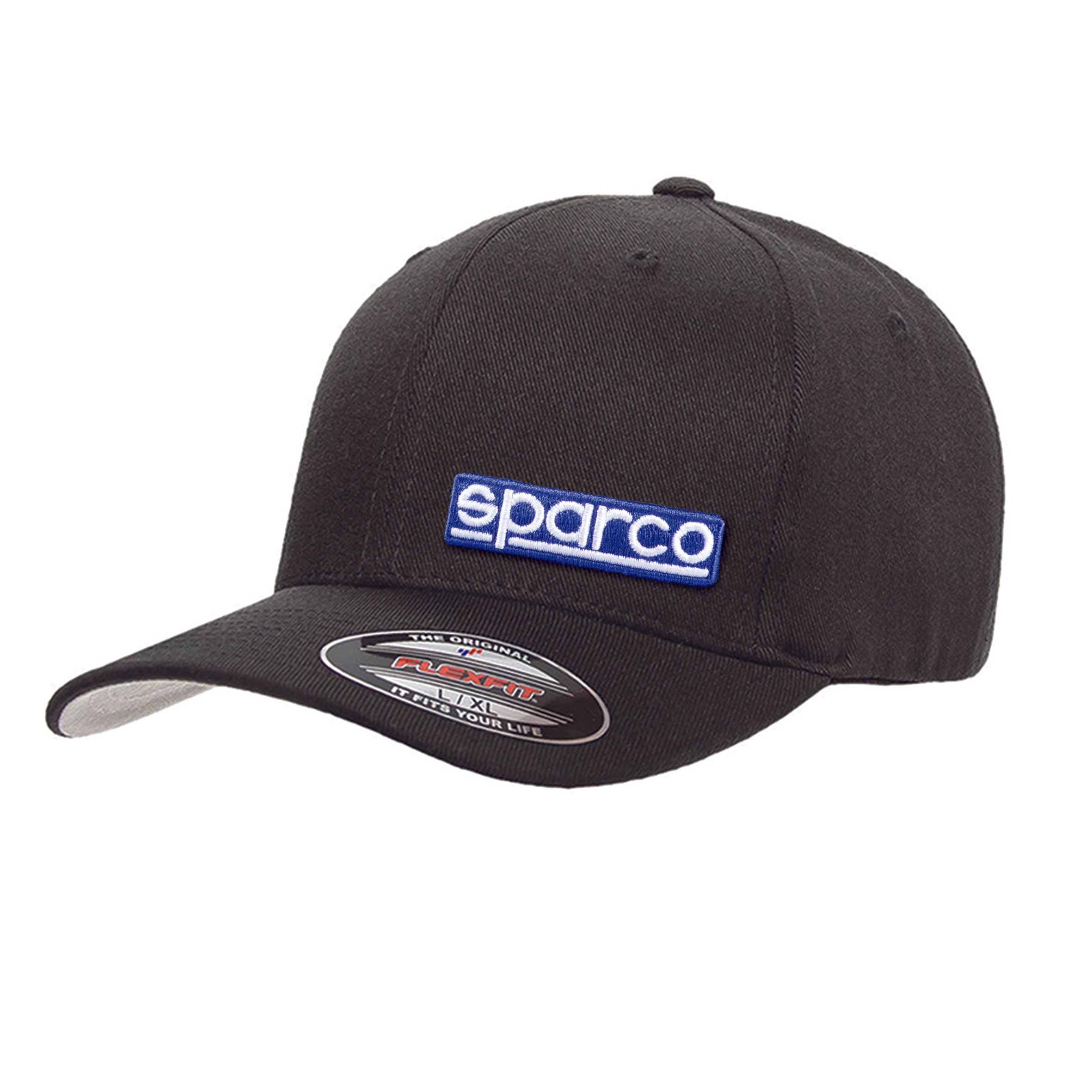 SPARCO 01357NR2SM Кепка / бейсболка CAP FLEXFIT, чорний, р-р S / M Photo-0 