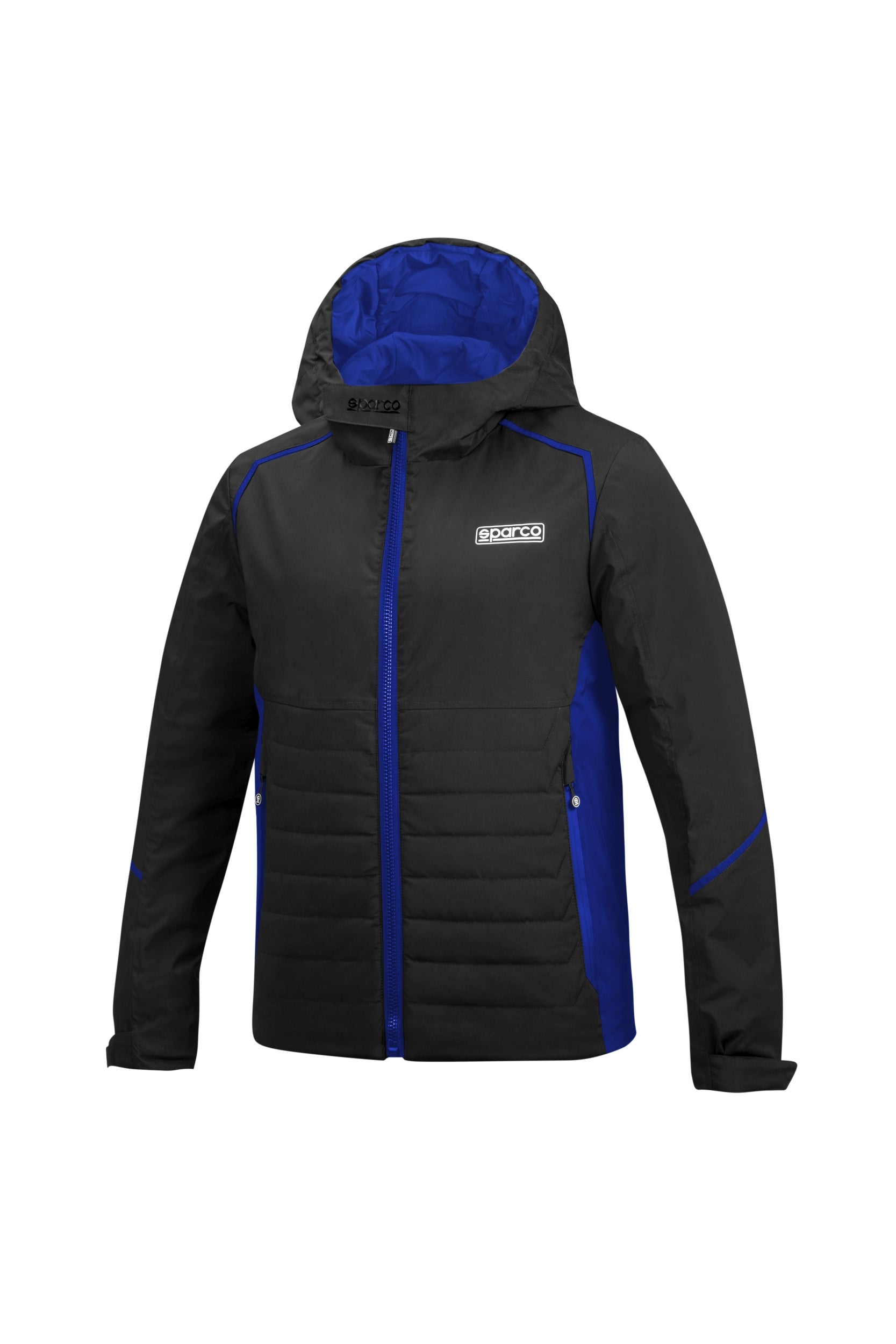 SPARCO 01361NRAZ5XXL зимова куртка WINTER JACKET, чорний / синій, р-Р XXL Photo-2 