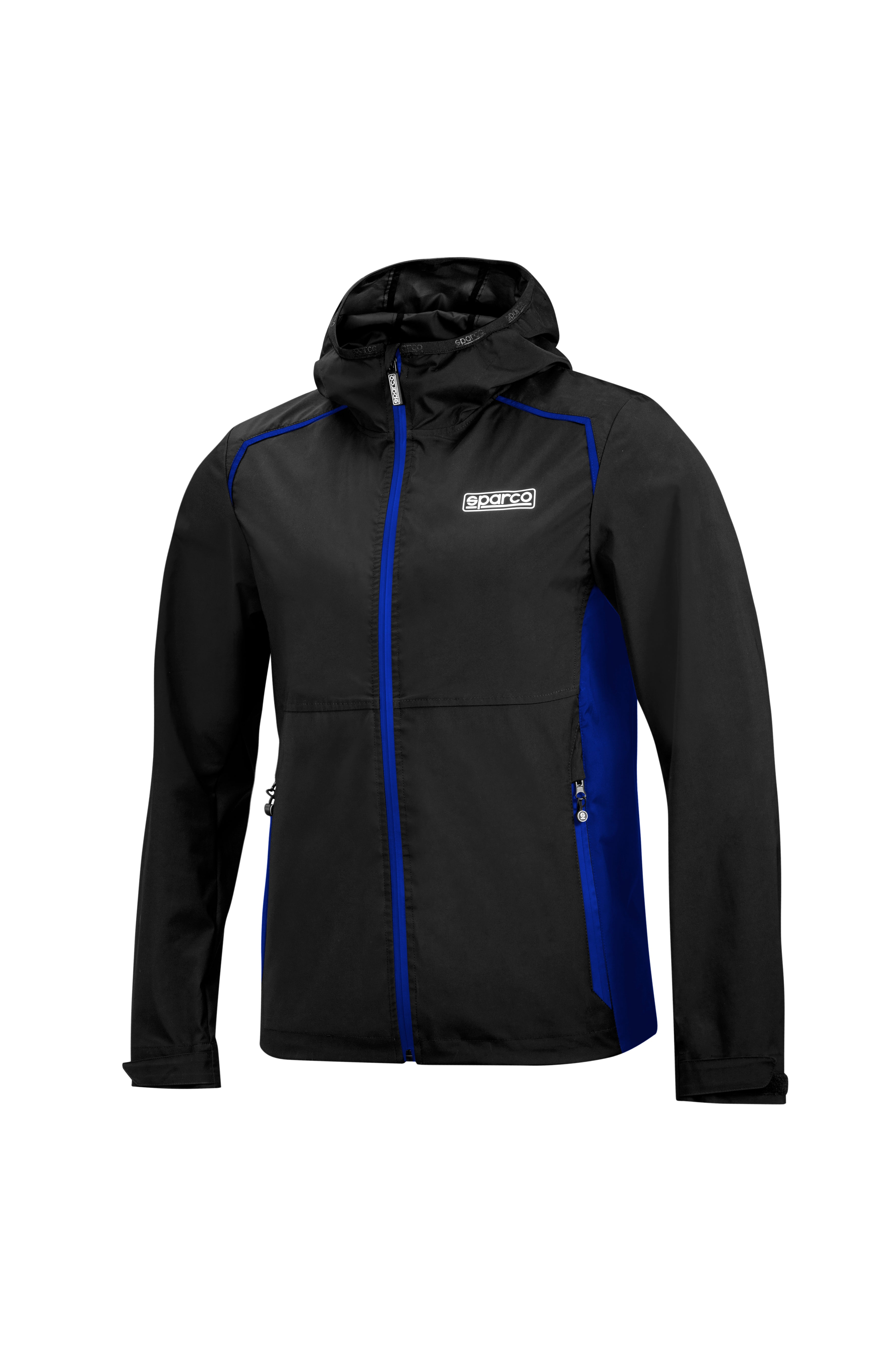 SPARCO 01365nraz3l Куртка / вітровка WINDBREAKER, чорний / синій, р-р L Photo-0 