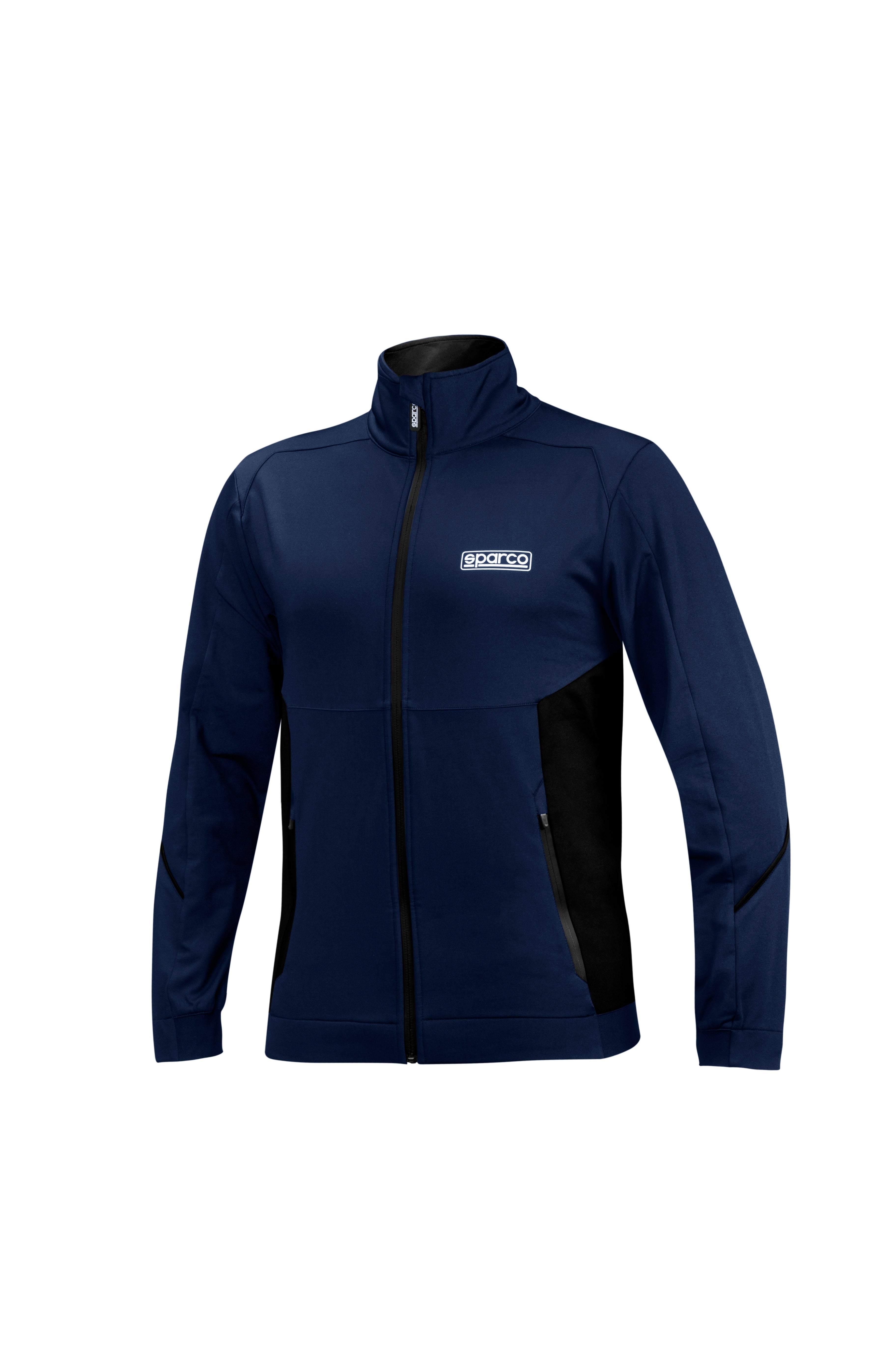 SPARCO 01366BMNR1S вітровка FULL ZIP SWEATSHIRT, темно-синій / чорний, р-Р S Photo-1 