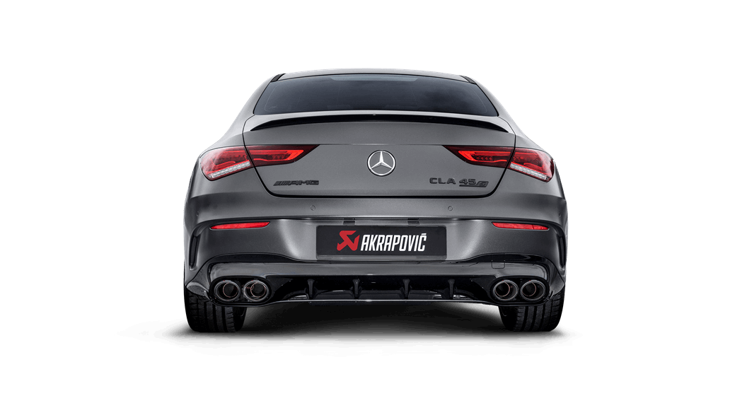 AKRAPOVIC S-ME/TI/12H Вихлопна ситстемою Evolution Line (Titanium) для MERCEDES-AMG CLA45/CLA45S (ECE homologated) Photo-3 