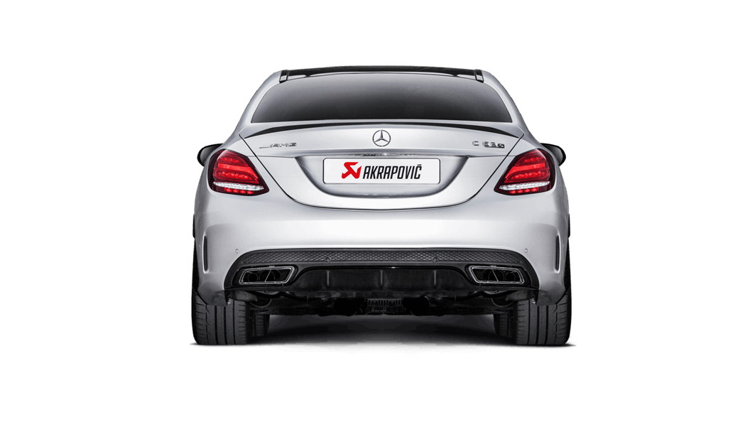 AKRAPOVIC MTP-ME/T/2H/1 Задня частина вихлопної системи MERCEDES-AMG C63 Sedan (W205) Evolution Line Photo-2 