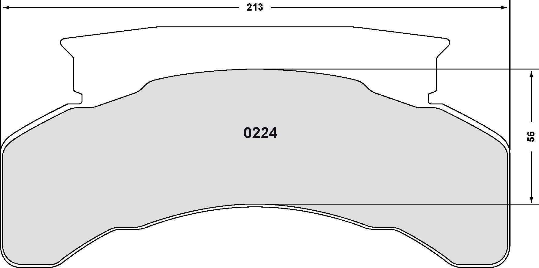 PFC 0224.20 224 CARBON METALLIC Гальмівні колодки Photo-1 