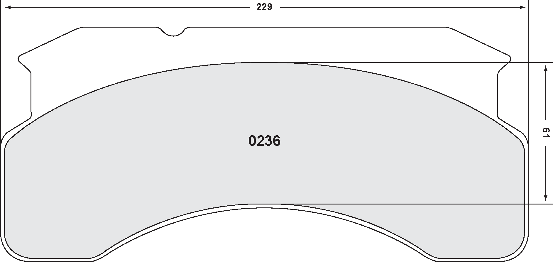 PFC 0236.20 236 CARBON METALLIC Гальмівні колодки Photo-1 