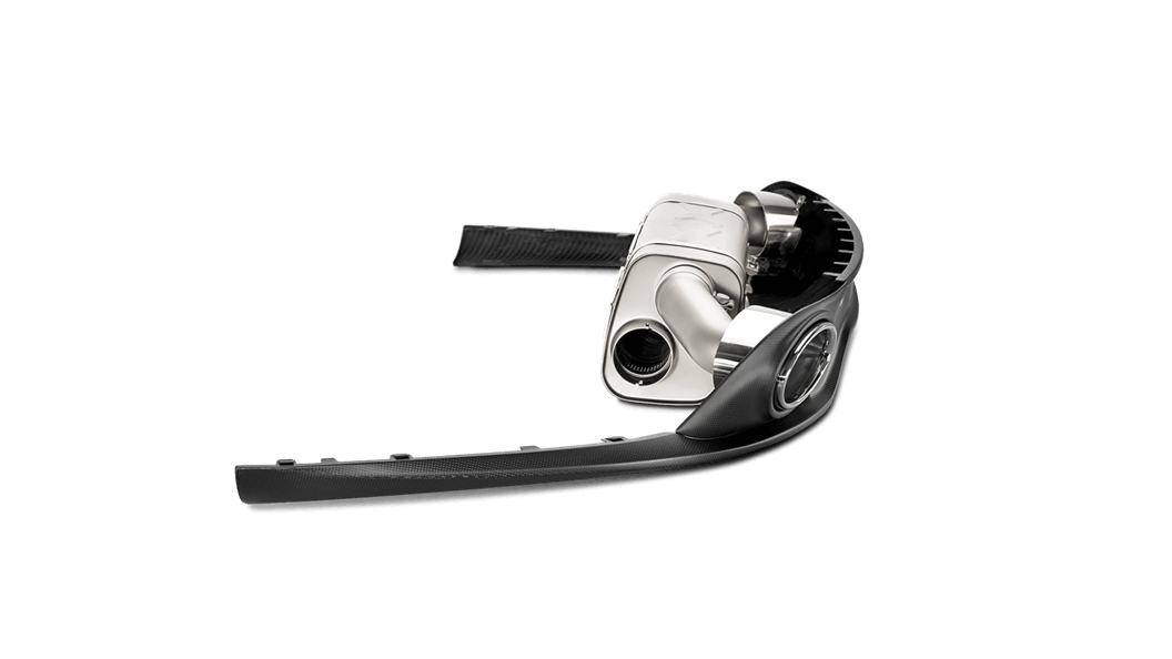 AKRAPOVIC S-PO991TSO-HT Вихлопна система SLIP-ON для PORSCHE 911 Turbo і Turbo S (титан) Photo-3 