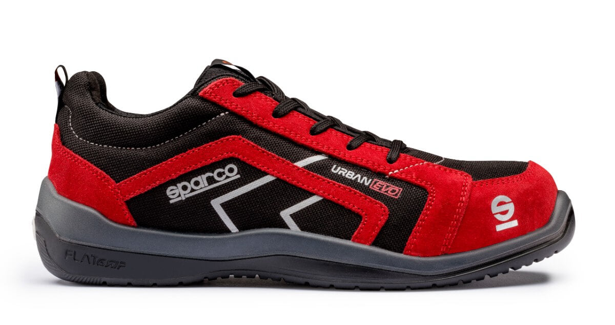 SPARCO 0751840NRRS Взуття для механіка URBAN EVO, чорний/червоний, розмір 40 Photo-1 