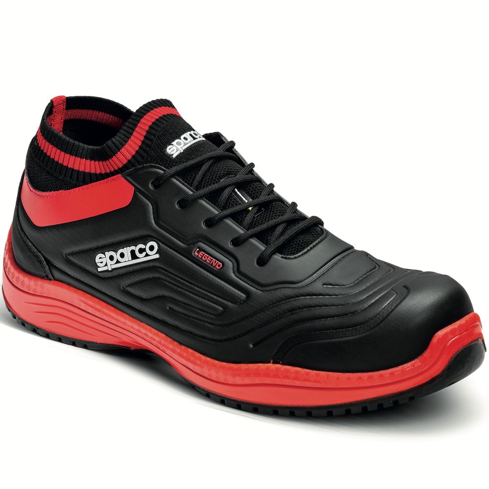 SPARCO 0752542NRRS Взуття для механіка LEGEND, чорне/червоне, розмір 42 Photo-1 