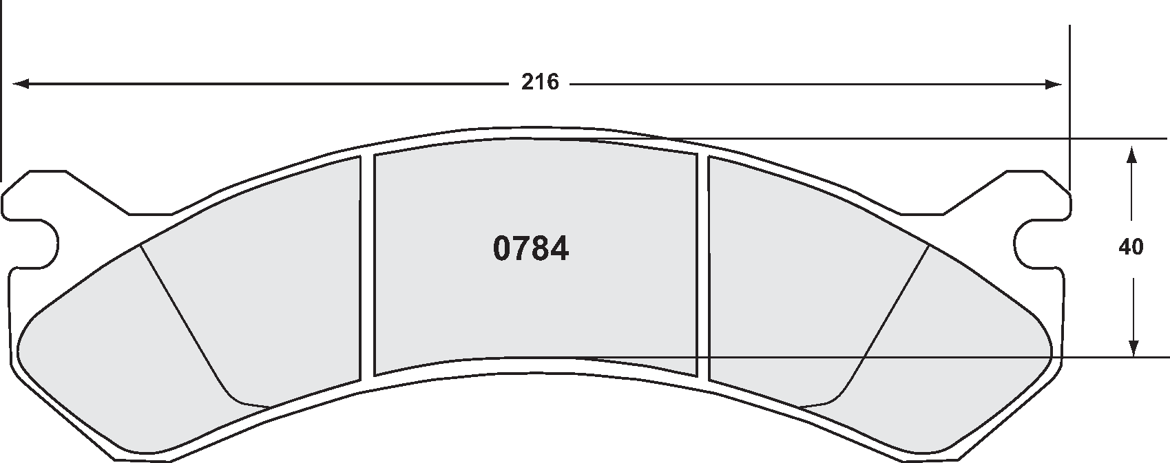 PFC 0784.20 784 CARBON METALLIC Гальмівні колодки Photo-1 