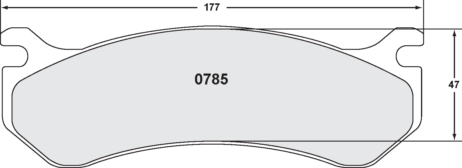 PFC 0785.20 785 CARBON METALLIC Гальмівні колодки Photo-1 