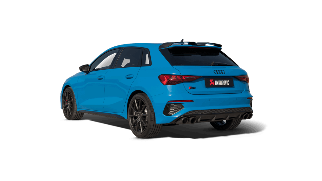 AKRAPOVIC S-AU/TI/17H Вихлопна система Evolution Line (титан) для AUDI S3 Sportback (8Y) 2020-2024 Photo-2 