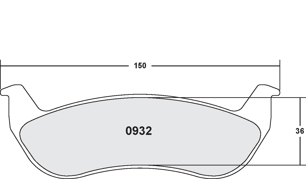 PFC 0932.20 932 CARBON METALLIC Гальмівні колодки Photo-1 