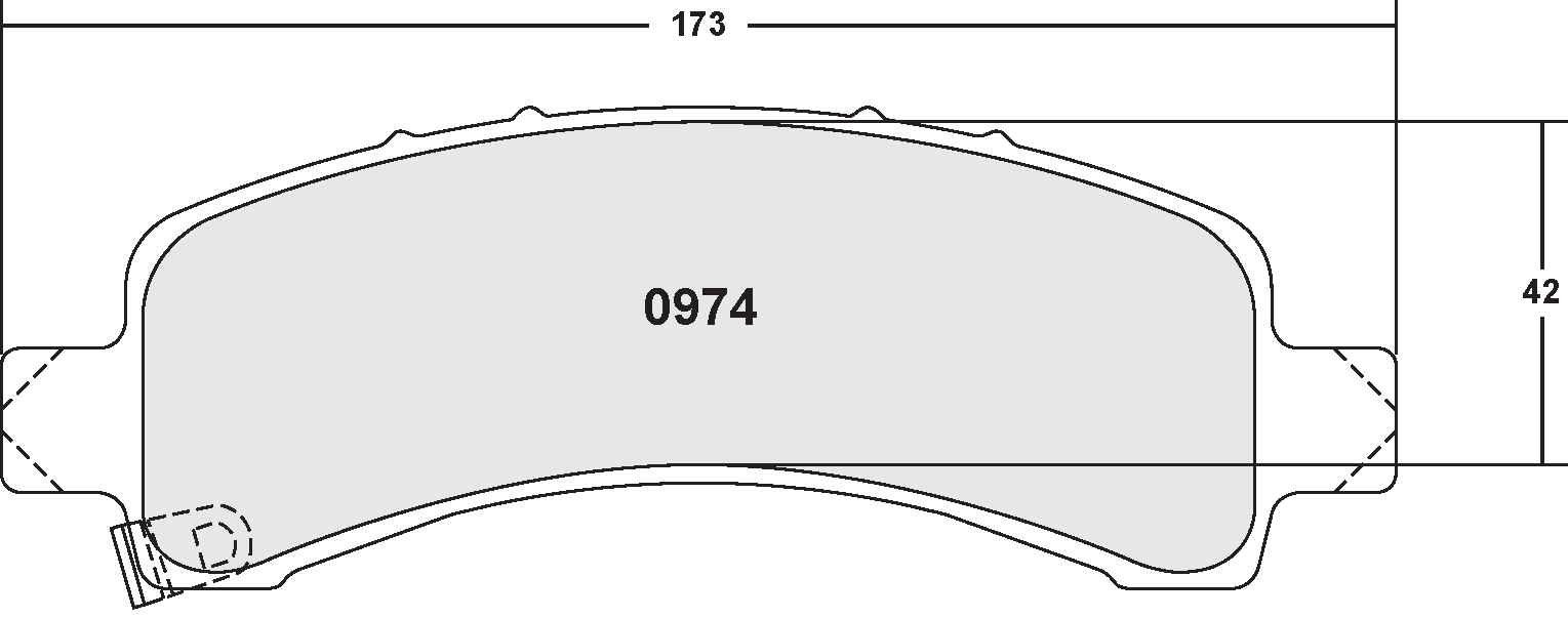 PFC 0974.20 974 CARBON METALLIC Гальмівні колодки Photo-1 