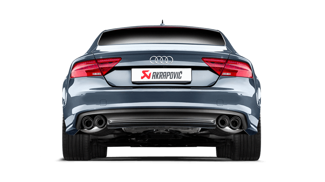 AKRAPOVIC S-AU/TI/6H Вихлопна система Evolution Line (Titanium) для AUDI S7 Sportback (C7) 2013-2017 Схвалення типу ECE Photo-3 