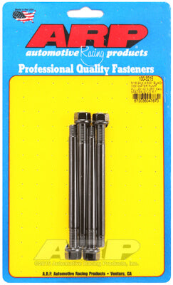 ARP 100-3215 Комплект шпильок шківа водяного насоса для 5/16-24 X 4.500 дюйма, чорний оксид, шестигранник (підходить для розпірки вентилятора 3.250 дюйма) Photo-0 