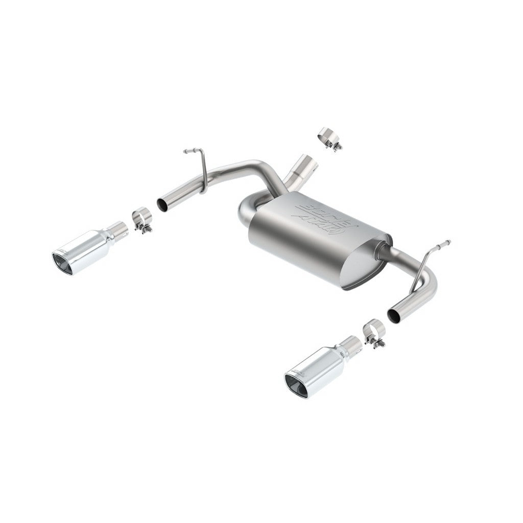 BORLA 11860 Задня секція Rear Section, Wrangler JK2 L6-3.6L AWD 2/4DR, Насадка №41, 2012-16, звук A Photo-0 