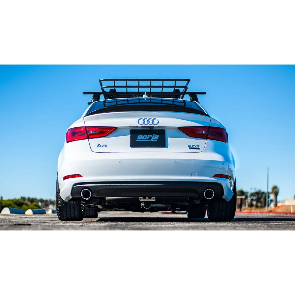 BORLA 140682 Вихлопна система Cat-Back, A3 (8V) L4-1.8/2.0L (turbo) AWD, 2013-16, звук S-Type Photo-1 