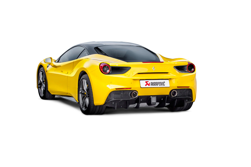 AKRAPOVIC MTP-FE488H Вихлопна система Slip-On Line (Titanium) для FERRARI 488 GTB/488 Spider 2016-2019 Схвалення типу ECE Photo-7 