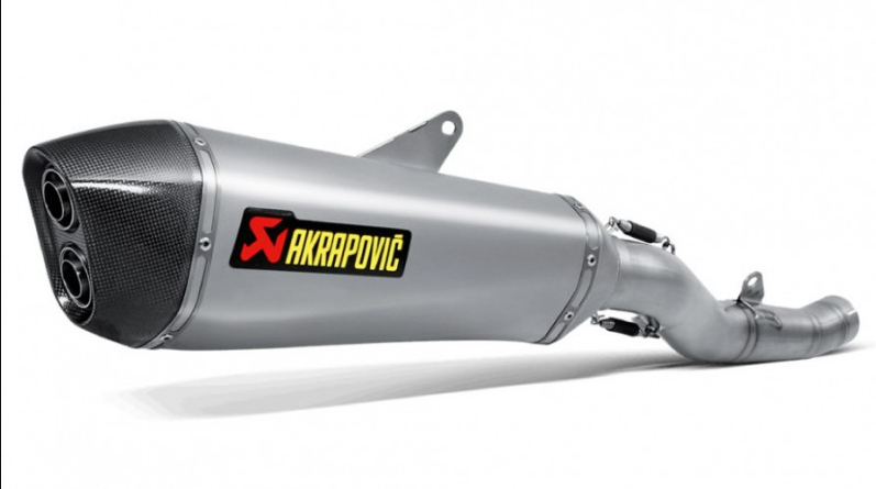 AKRAPOVIC s-K14SO5-HZAAT Вихлопна система Slip-On Line (Titanium) Kawasaki 1400 GTR 2008-16 Photo-0 