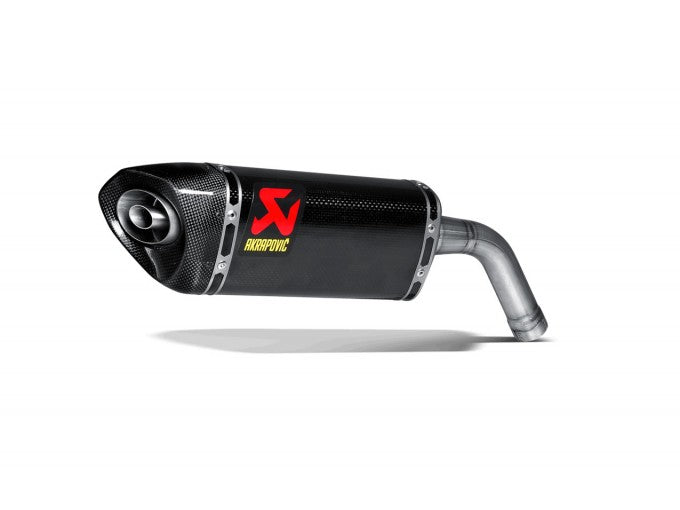 AKRAPOVIC S-H125SO1 - Hapc Вихлопна система Slip-On Line (Carbon) Honda MSX 125 / Grom 2013-15 Photo-0 