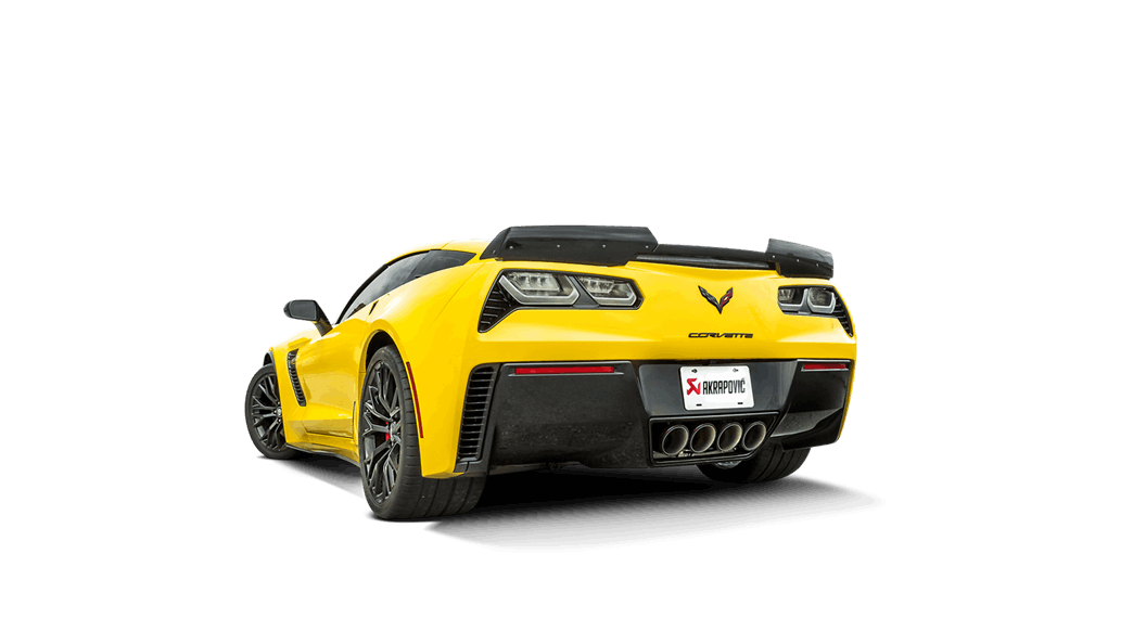 AKRAPOVIC MTP-CO/TI/2 Задня частина вихлопної системи Slip-On для CHEVROLET CORVETTE Z06 (C7) 2014 Photo-2 