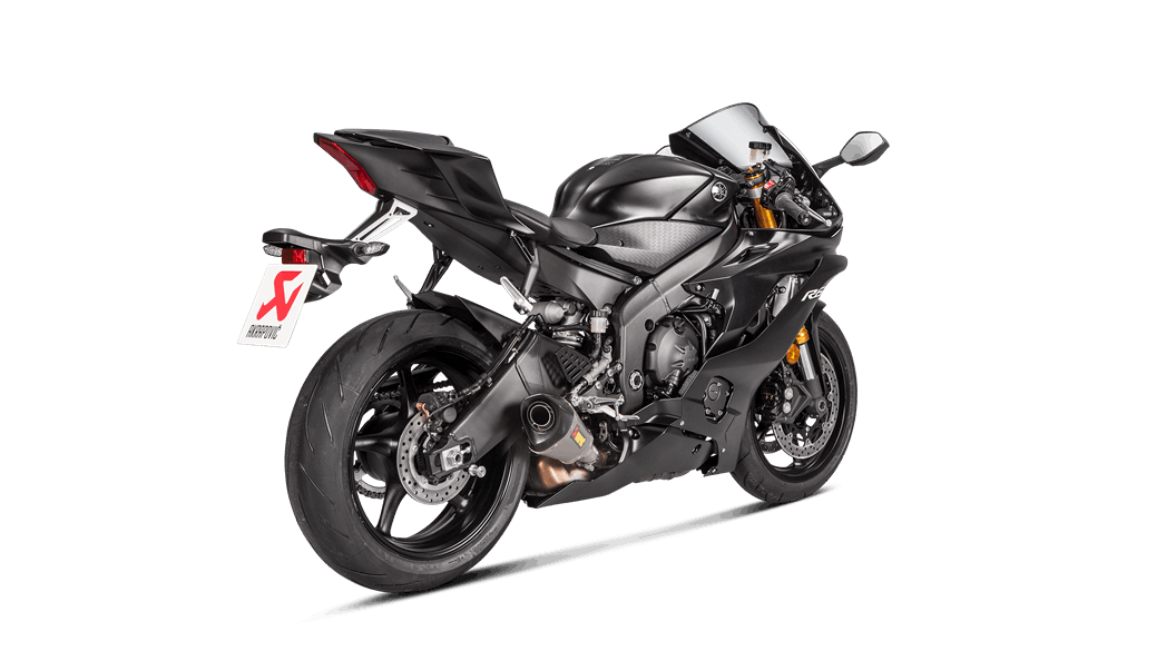 AKRAPOVIC S-Y6SO9-ASZ Вихлопна система Slip-On Line (Titanium) Yamaha YZF-R6 2010 - 2021 Photo-2 