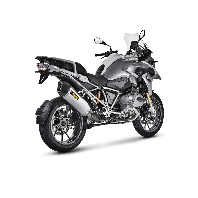 AKRAPOVIC S-B12SO10-HAAT Вихлопна система Slip-On Line (Titanium) BMW R 1200 GS 2013-16 Photo-1 