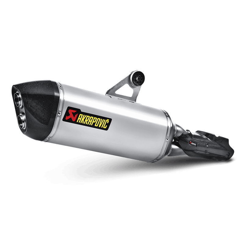 AKRAPOVIC S-B12SO10-HAAT Вихлопна система Slip-On Line (Titanium) BMW R 1200 GS 2013-16 Photo-0 