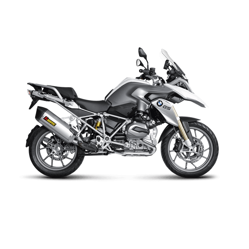 AKRAPOVIC S-B12SO10-HAAT Вихлопна система Slip-On Line (Titanium) BMW R 1200 GS 2013-16 Photo-2 