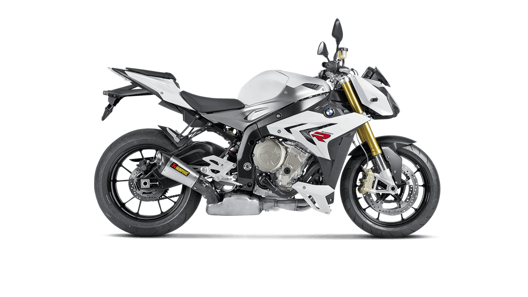 AKRAPOVIC S-B10SO1 - Hasz Вихлопна система Slip-On Line (Titanium) BMW S 1000 R 2014-16 Photo-1 