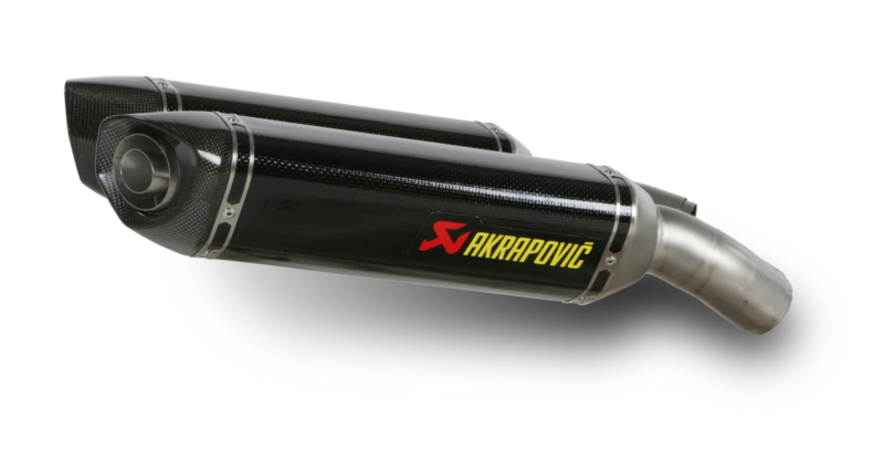 AKRAPOVIC S-D10SO3-ZC Вихлопна система Slip-On Line (Carbon) Ducati 1098 / 1098S 2007-08 Photo-0 