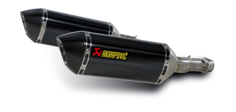 AKRAPOVIC s-K10SO6-HZC Вихлопна система Slip-On Line (Carbon) Kawasaki Z1000 2010-13 / Z1000SX Photo-0 