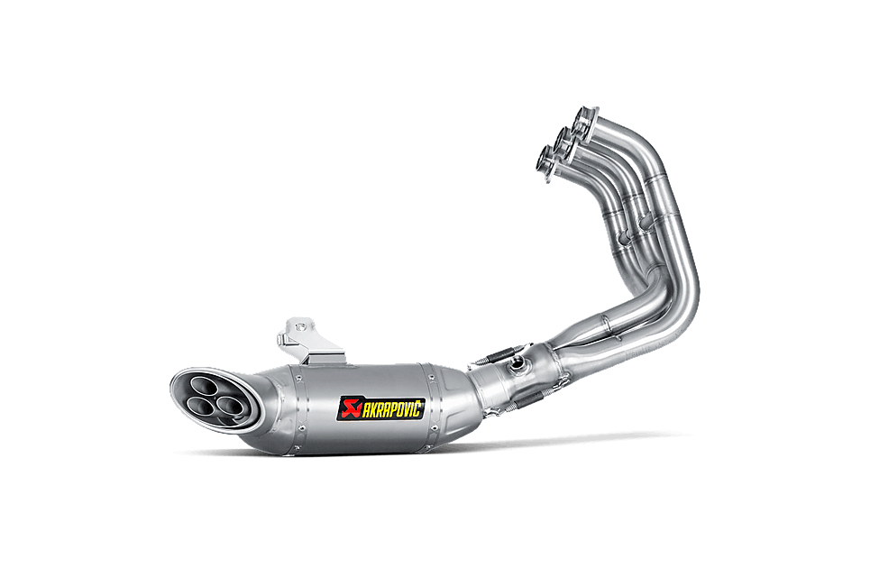 AKRAPOVIC s-Y9R3 - Haft Вихлопна система Racing Line (Titanium) Yamaha MT-09 2015-16 Photo-0 