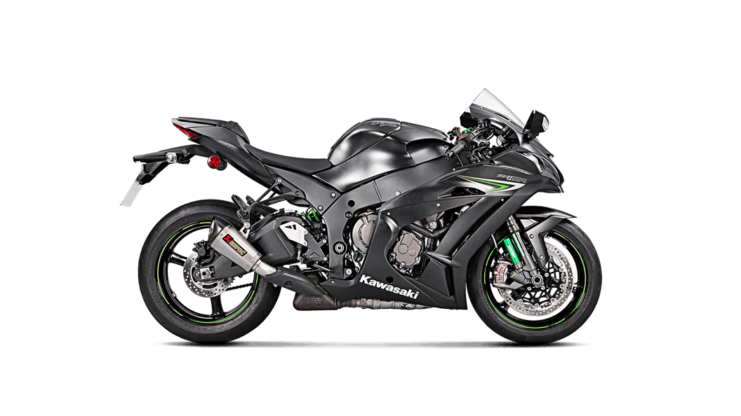 AKRAPOVIC s-K10SO17-ASZ Вихлопна система Slip-On Line (Titanium) Kawasaki Ninja ZX-10R 2016 Photo-1 