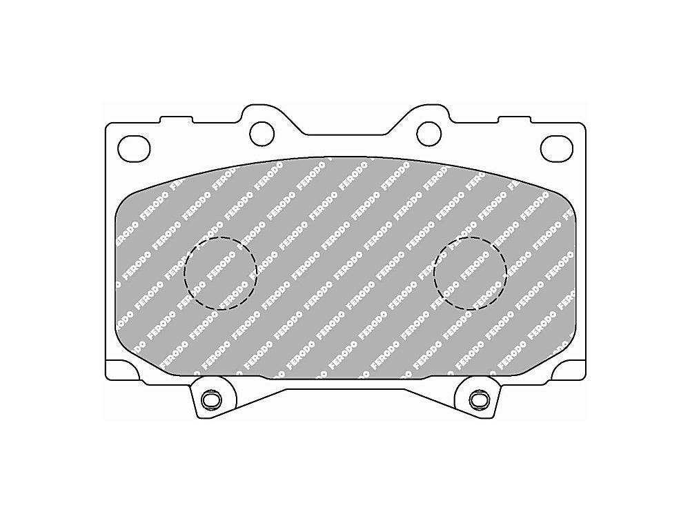 FERODO FCP1456H DS2500 Колодки передні для LEXUS 460/470 (SUMITOMO) Photo-0 