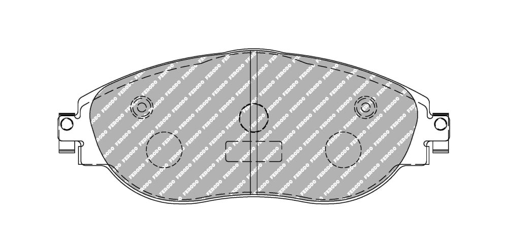 FERODO FDS4425 Колодки гальмівні передні AUDI A3 S3 quattro/SEAT LEON (5F1) 1.0 TSI (LUCAS/TRW) Photo-0 