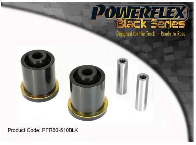 POWERFLEX PFR60-510BLK Втулка кріплення задньої балки Photo-1 