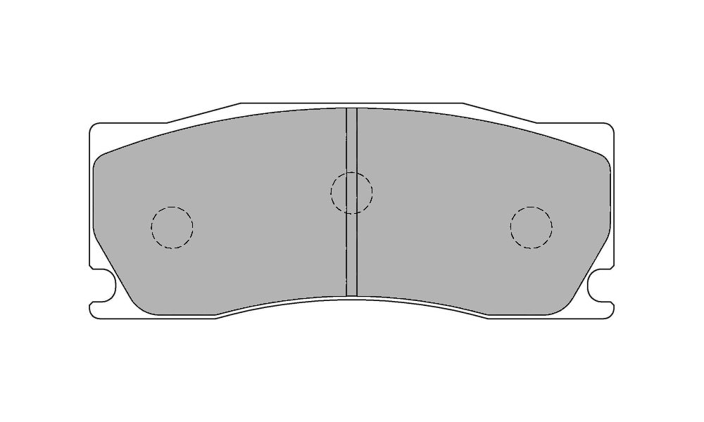 FERODO FDSR3134 Гальмівні колодки ALCON Advantage Extreme 6 piston Photo-0 