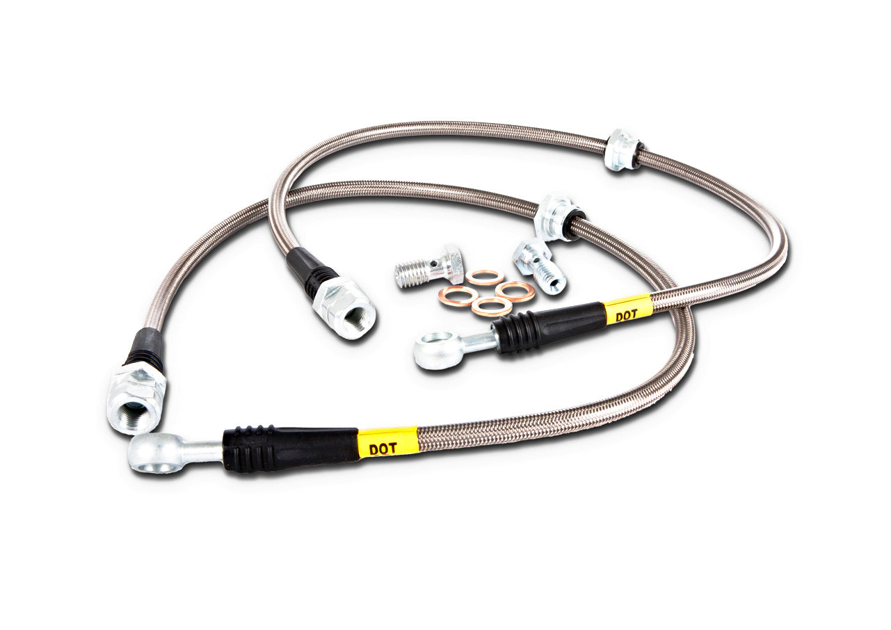 STOPTECH 950.33521 гальмівні шланги задні Stainless Steel для AUDI/VW A3/Beetle/Eos/Golf 2009-2018 Photo-0 