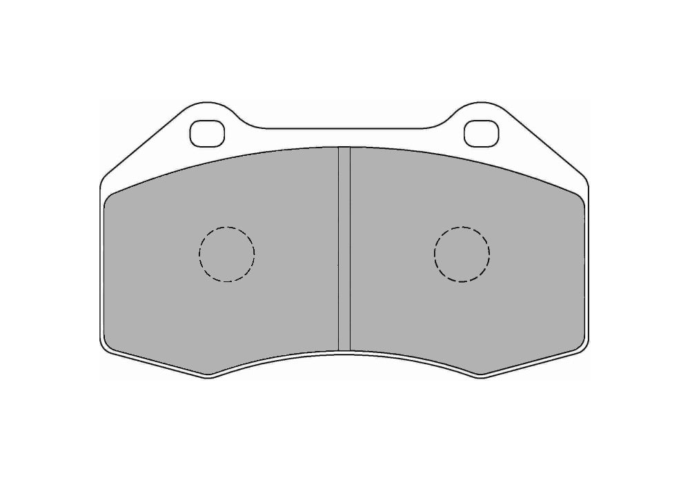 FERODO FCP4821H DS2500 Колодки гальмівні (передні) FIAT 1.4 Abarth/MAZDA MX-5 IV Photo-0 