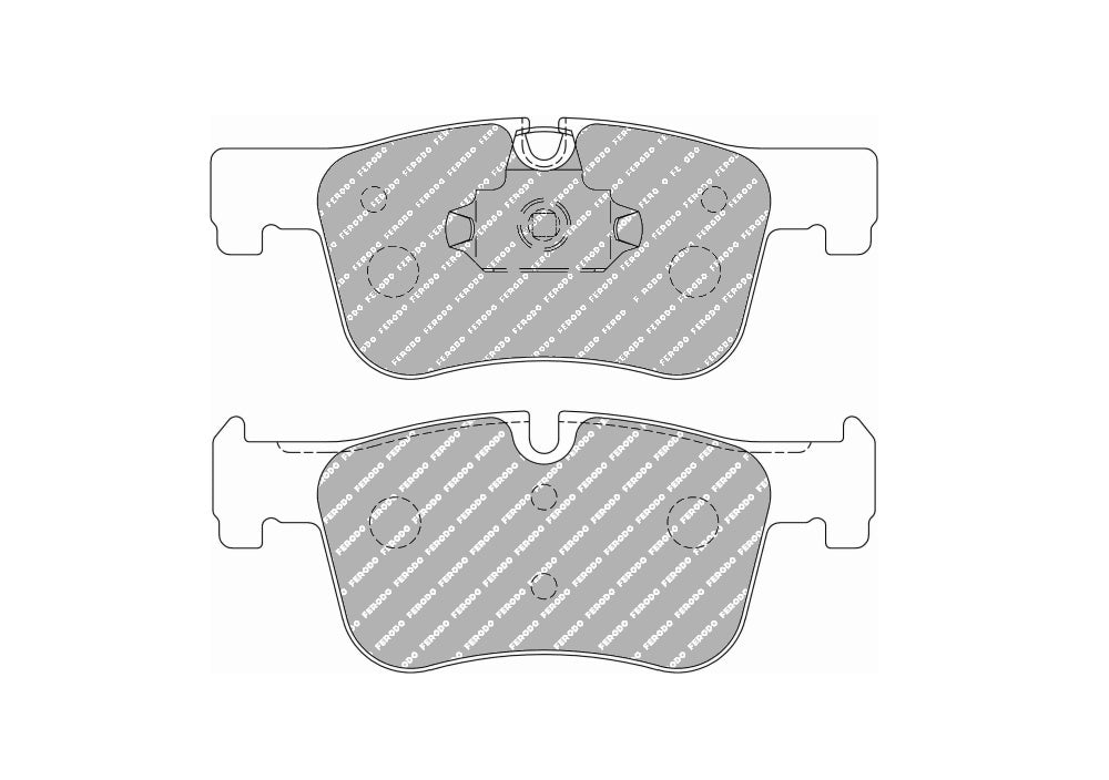 FERODO FCP4489H DS2500 Гальмівні колодки передні BMW 1 (F20)/2 Coupe (F22, F87)/3 (F30, F35, F80) Photo-0 