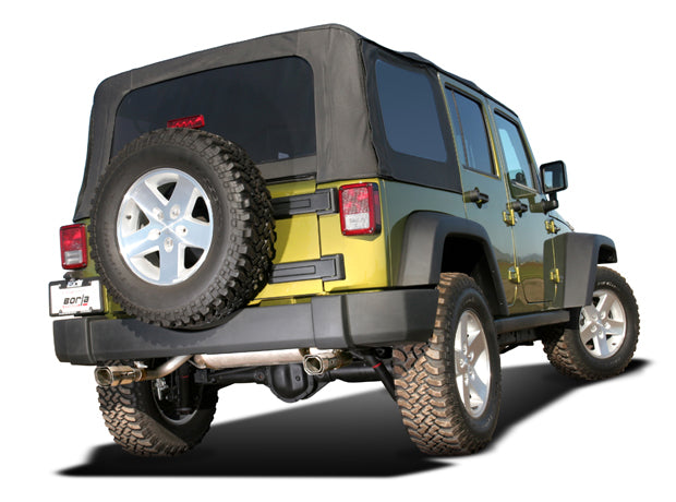 BORLA 11755 Задній глушник Rear Section Wrangler JK 2-door and 4-door 2007-2011 Photo-2 