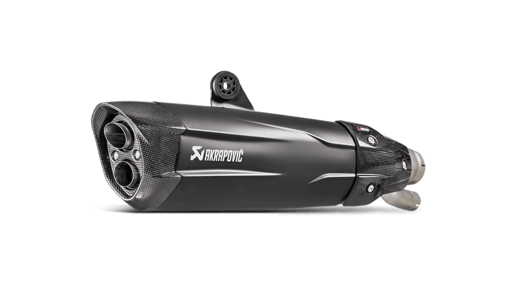 AKRAPOVIC S-B10SO6-HDVDZBL Вихлопна система Slip-On Line (Titanium) BMW S 1000 RR 2017-2018 Photo-0 