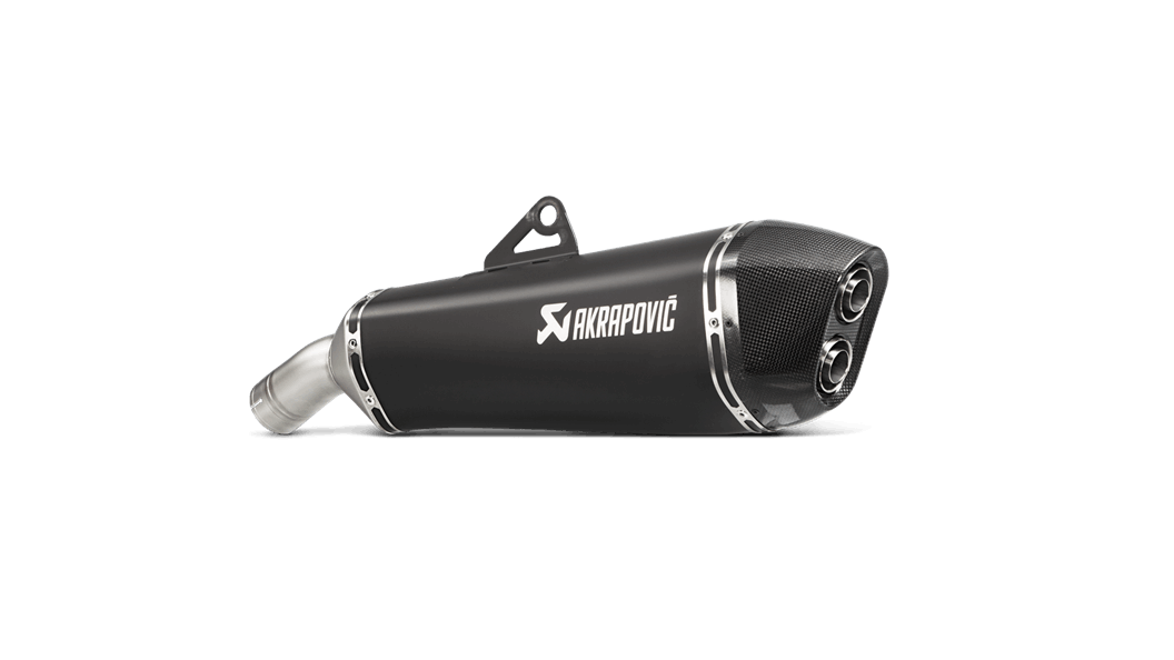 AKRAPOVIC S-B8SO7-HZAABL титанова Вихлопна система Slip-On Line для BMW F 800 R / F 800 GT Photo-0 